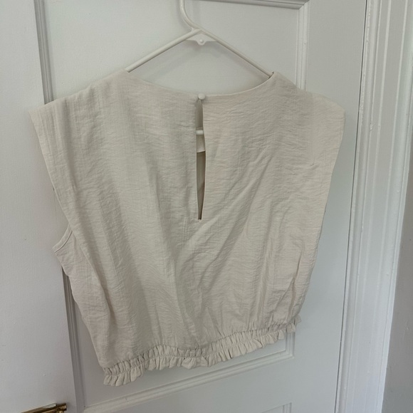 A New Day Cream Wide Leg Pants & Top Set - Picture 6 of 10